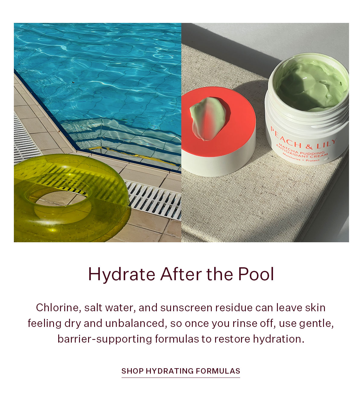 Hydrate After the Pool