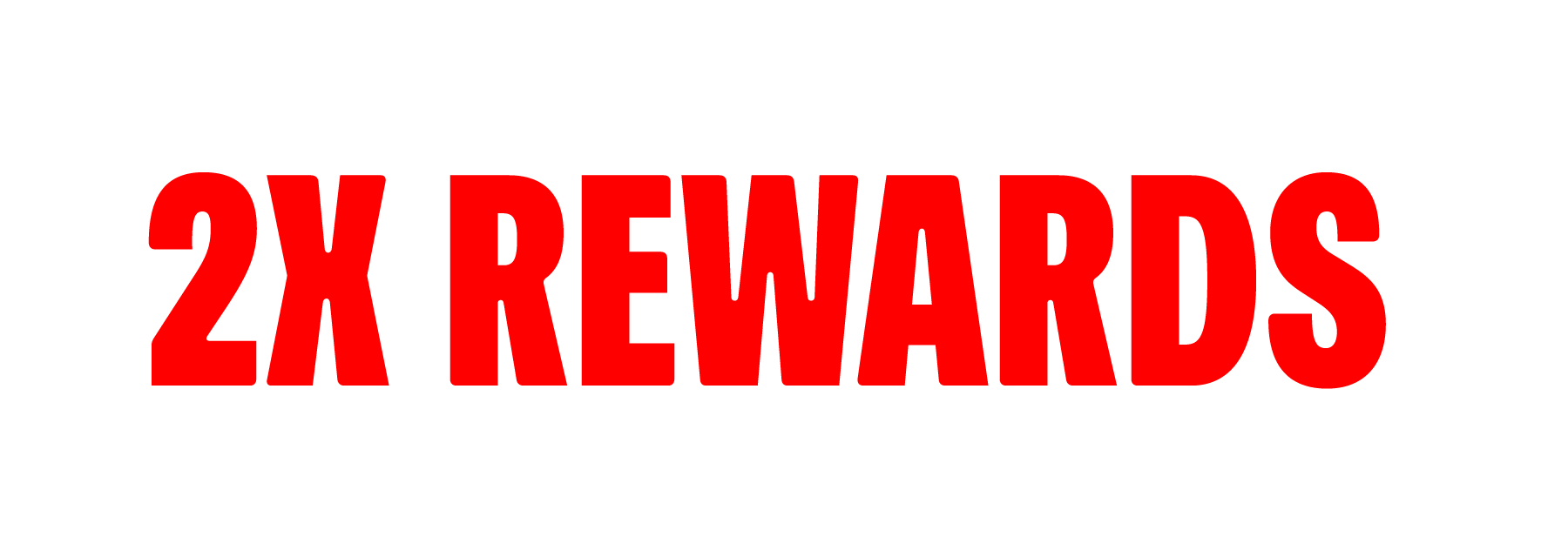 Order a side or dessert to earn 2x rewards