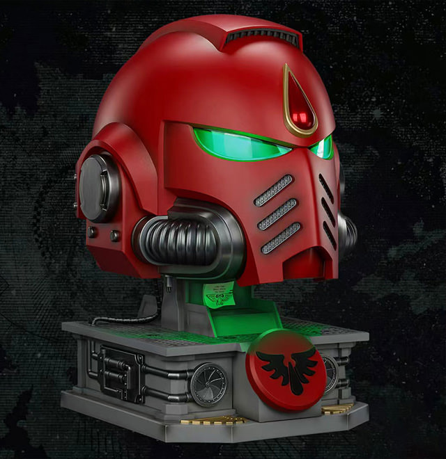 Blood Angels MkX Helmet & Display Stand Replica (JoyToy)