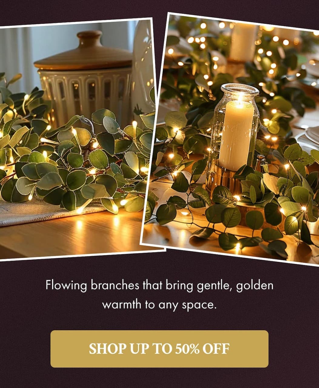 Fairy Light Olive Vine