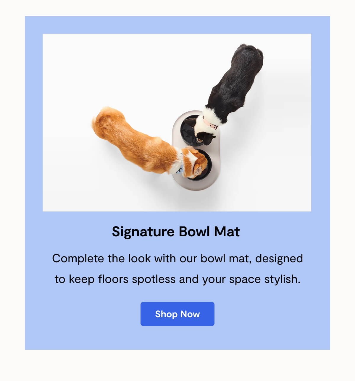 Signature Bowl Mat&nbsp;