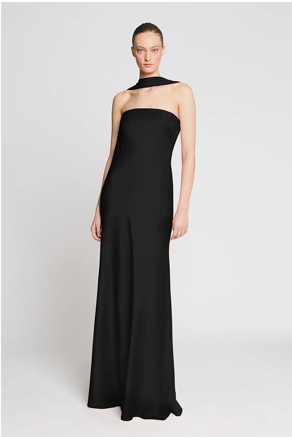 Vali Crepe Gown