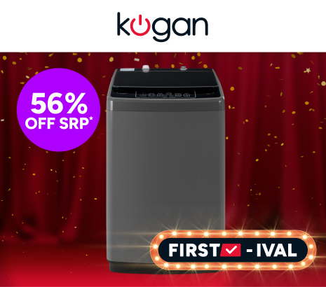 Kogan 6kg Top Load Washing Machine (Grey) Product Image