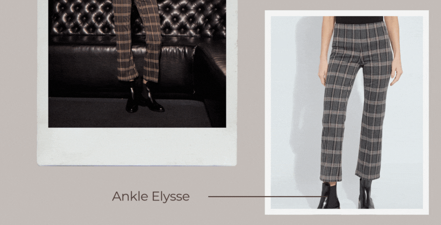 Patterned Ankle Elysse