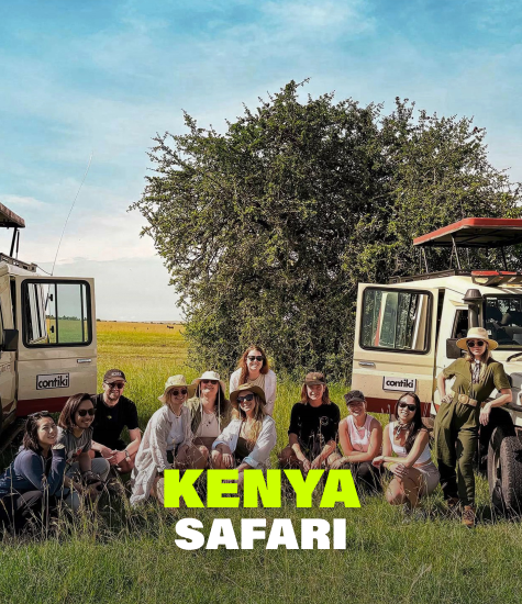 Kenya Safari trip card 