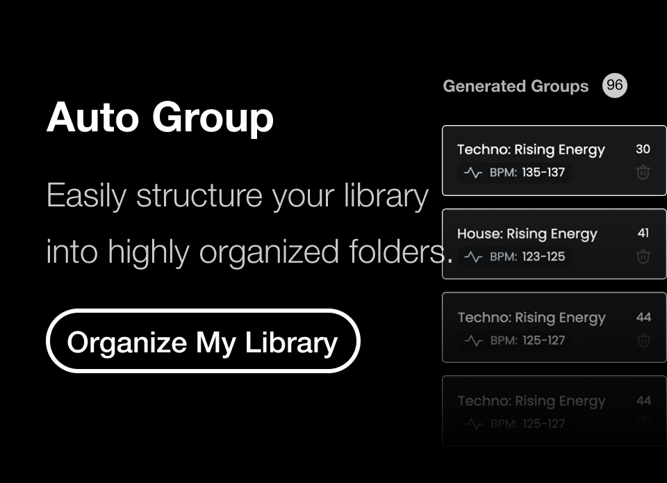 organize my music library
