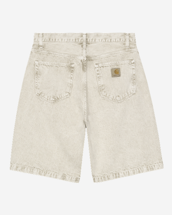 Carhartt WIP Landon Short - Color Denim | Opuntia (Chalk Wash)