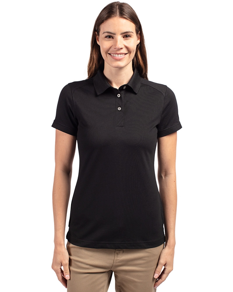 Image of Cutter & Buck Advantage Recycled Cotton-Blend Pique&nbsp;Womens&nbsp;Polo