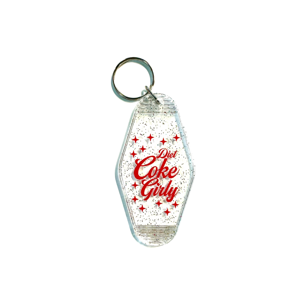 Image of Diet Coke Girly Keychain