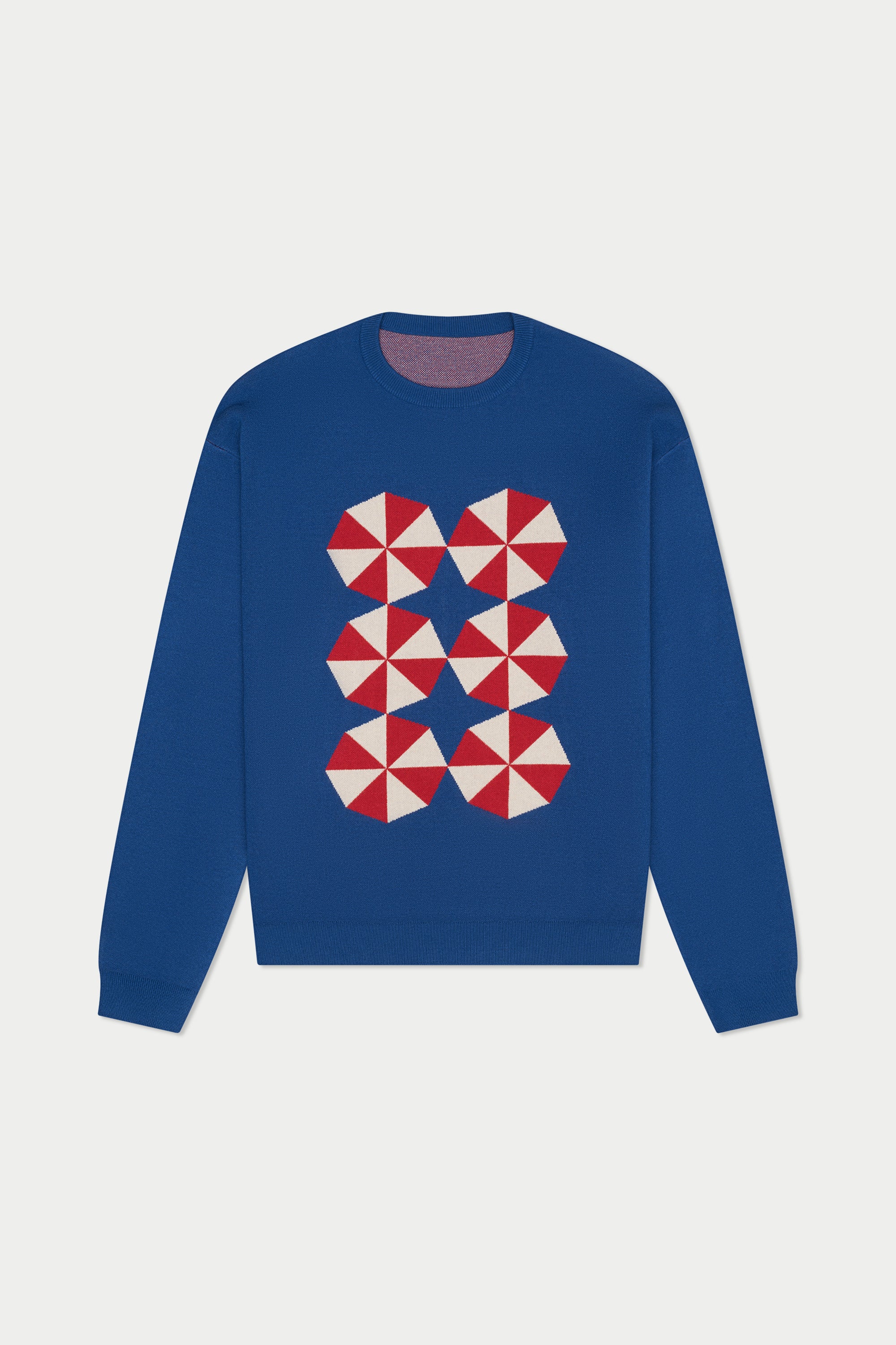 Image of Blue Umbrella Knit Sweater