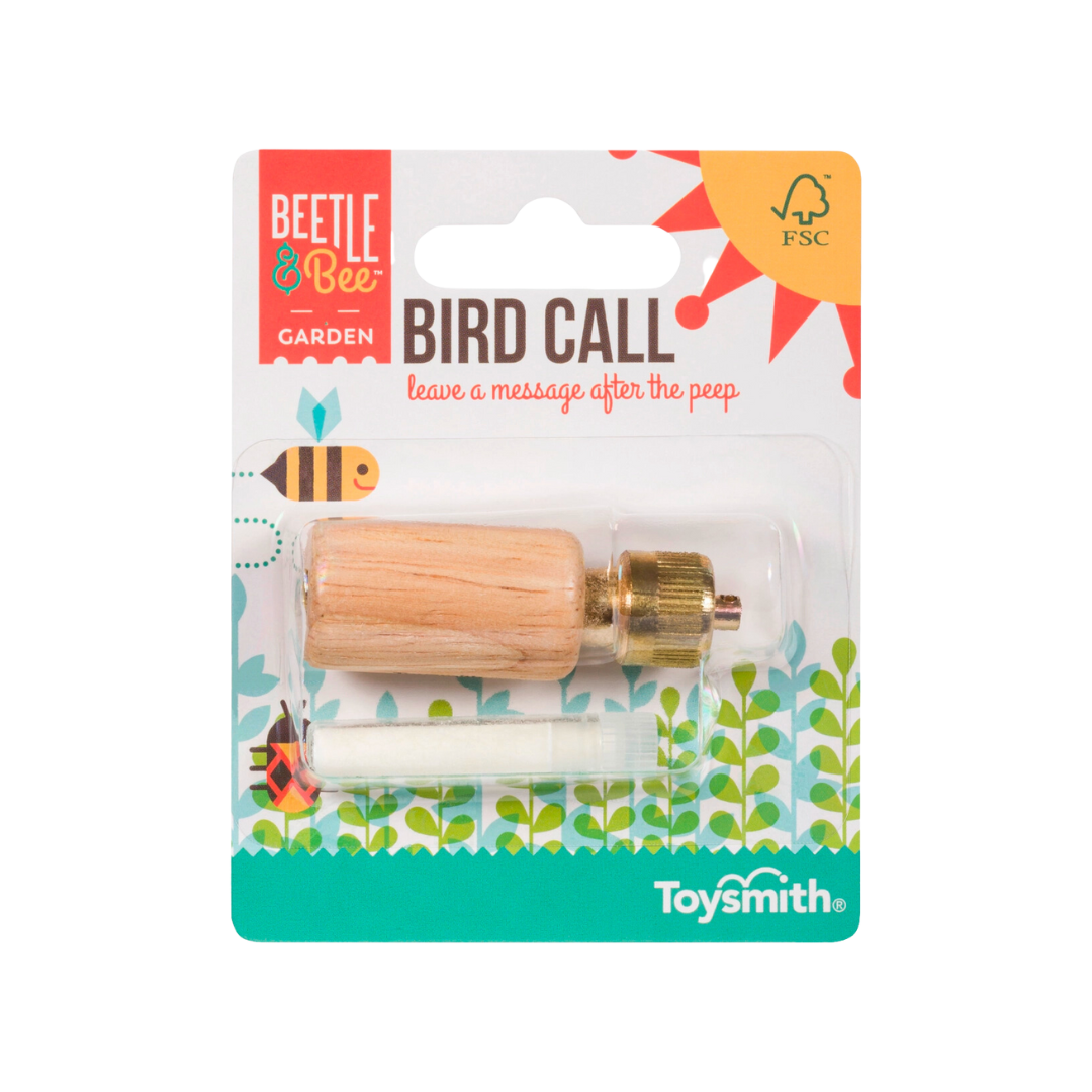 Image of Bee Bird Call Wooden Toy