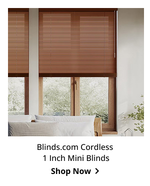 Blinds.com Cordless 1 Inch Mini Blinds | Shop Now >
