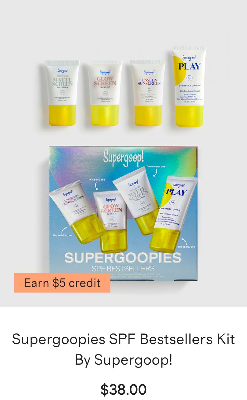 Supergoopies SPF Bestsellers Kit by Supergoop!