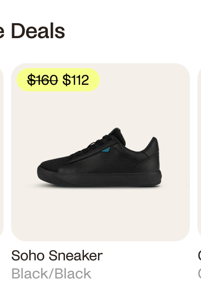 Soho Sneaker Black/Black
