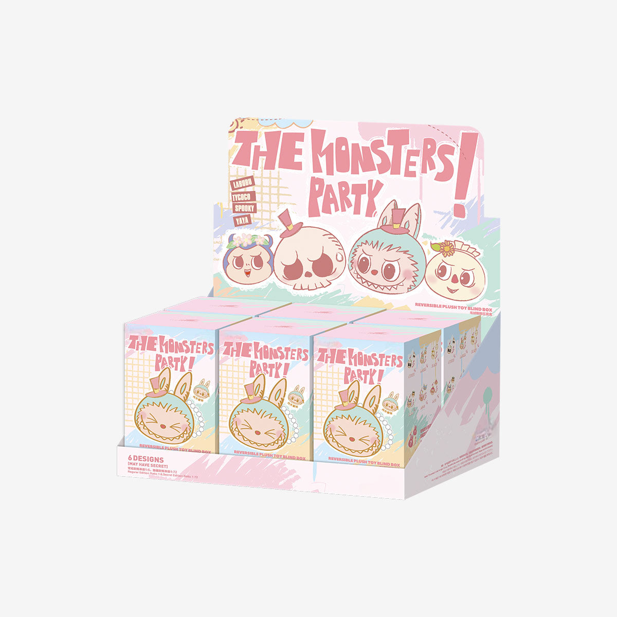 Image of Labubu The Monsters Party Series Reversible Plush
