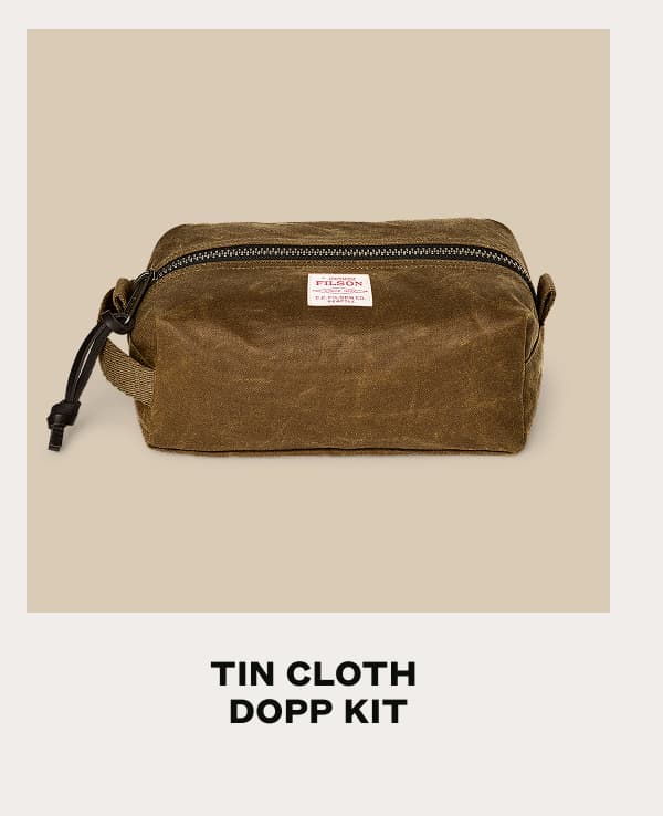 Tin Cloth Dopp Kit
