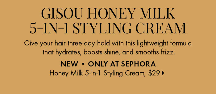 Gisou Honeymilk 5-in-1 Styling Cream