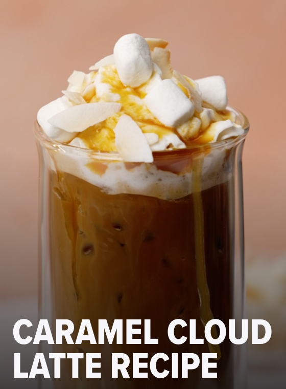 CARAMEL CLOUD LATTE RECIPE