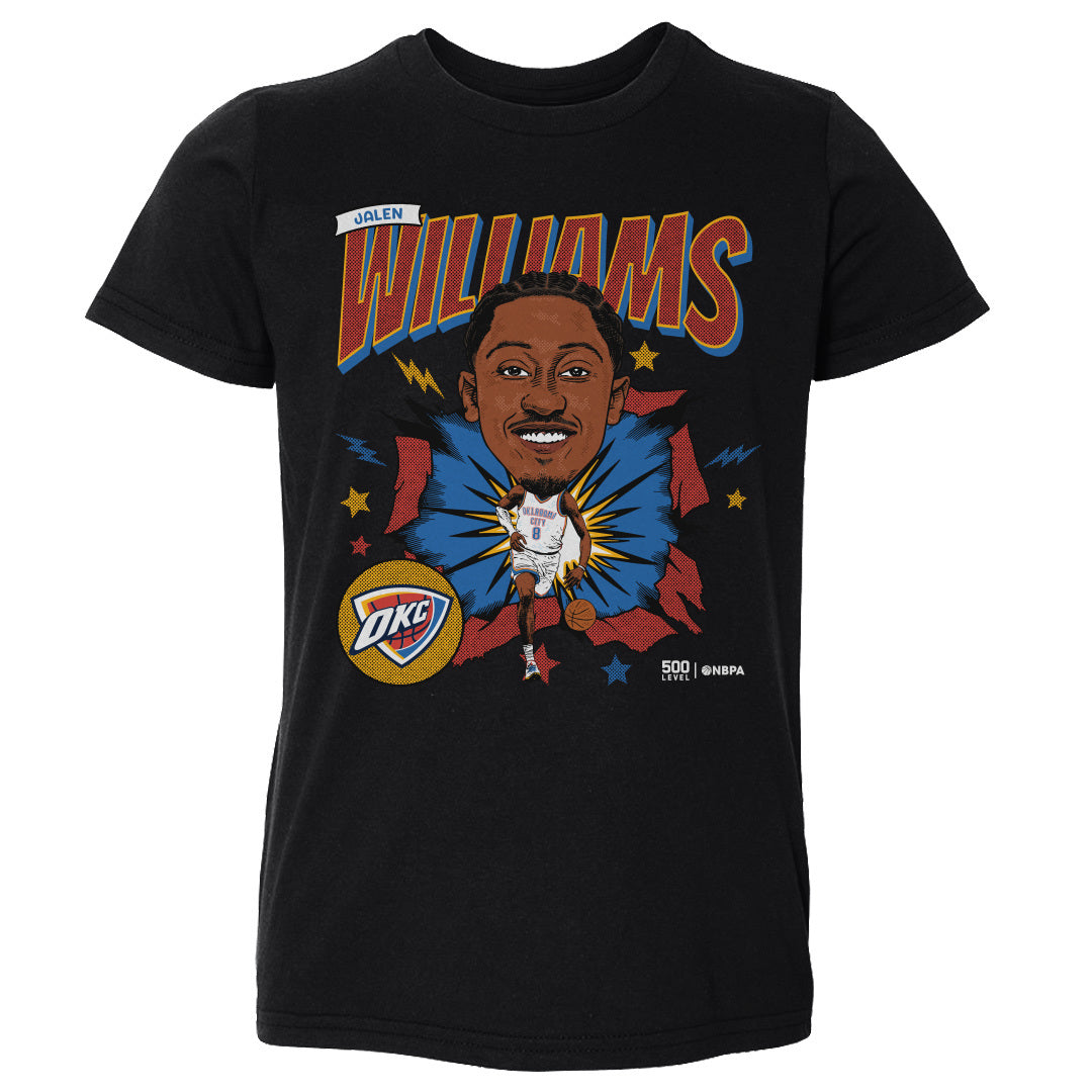 Image of Jalen Williams Oklahoma City Thunder Caricature WHT