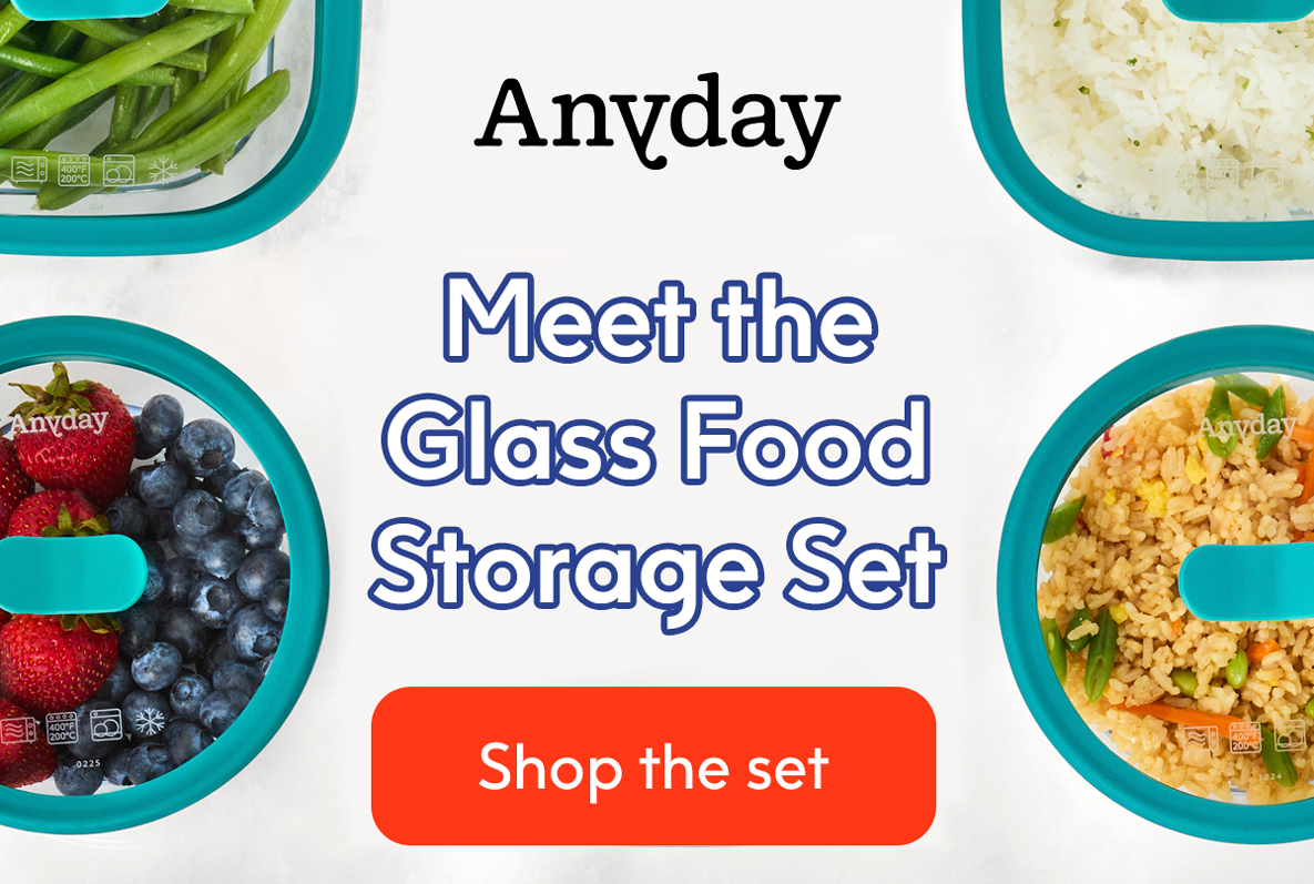 Anyday | Meet the Glass Food Storage Set