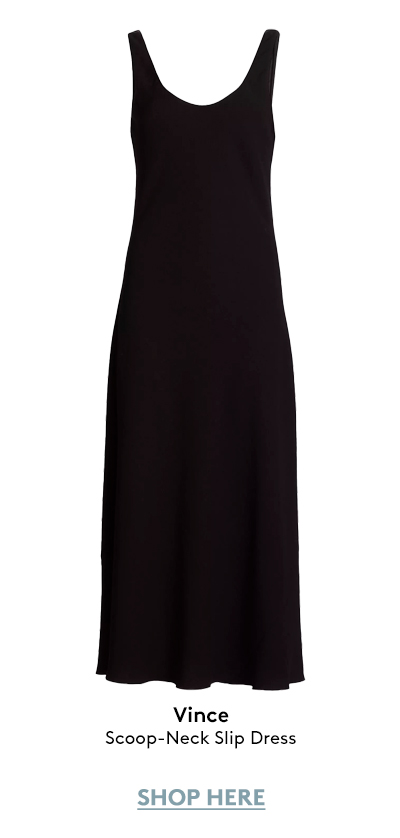 Scoop-Neck Slip Dress