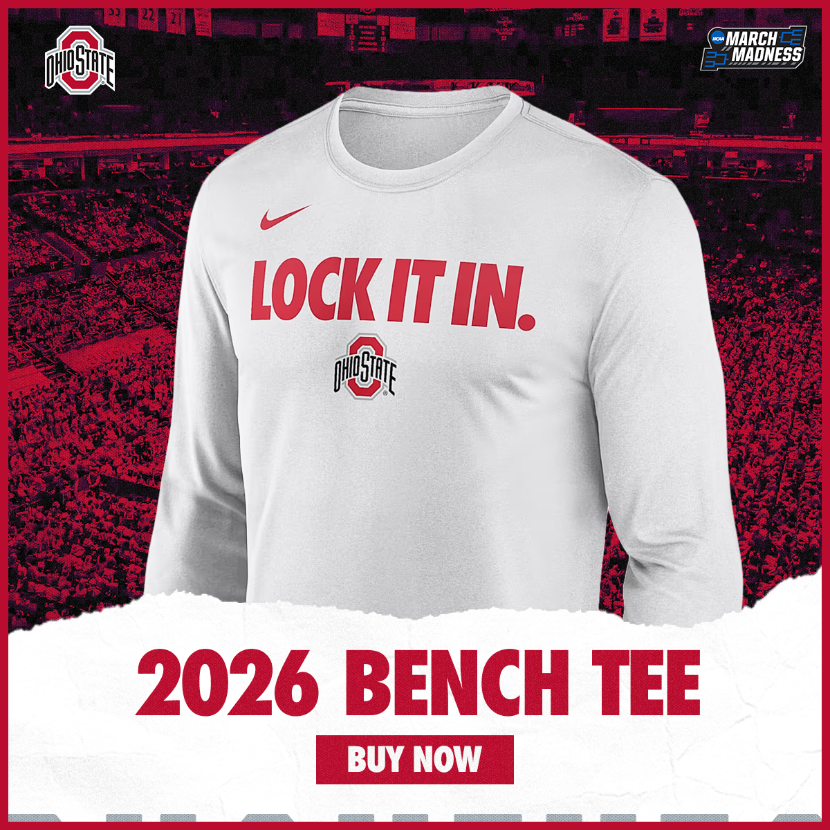 GEAR UP FOR GAME DAY | Official Buckeye Basketball Postseason Apparel