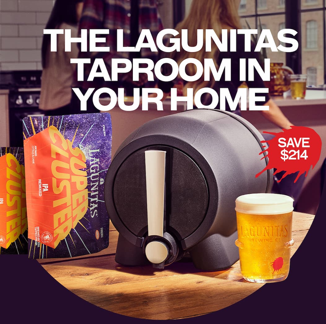 THE LAGUNITAS TAPROOM IN YOUR HOME - SAVE $214