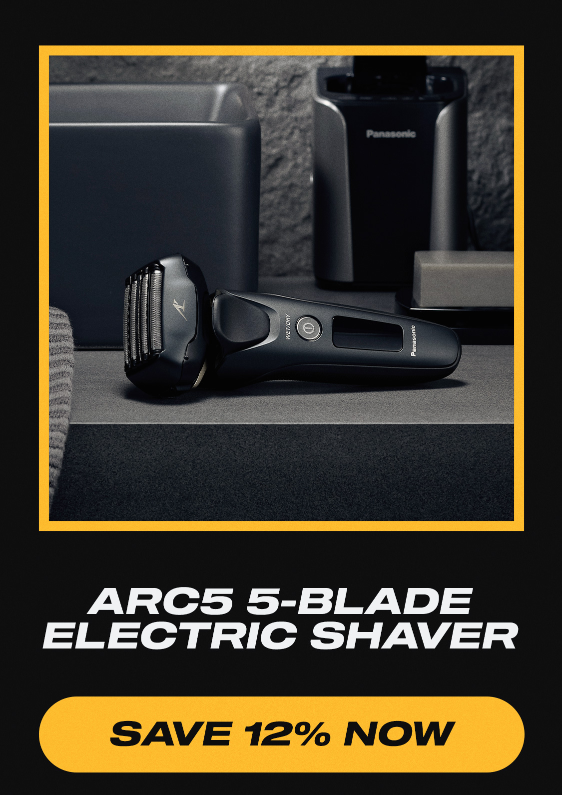 ARC5 Advanced 5-Blade Men's Electric Shaver - Save 12% Now