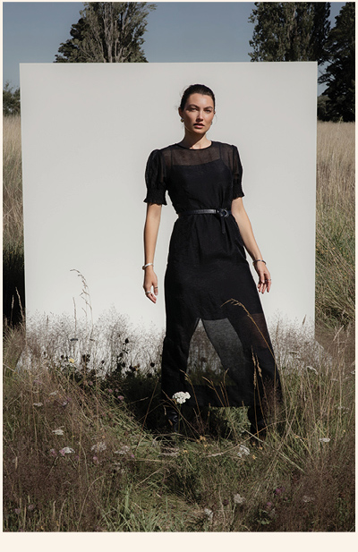 The Sheer Layering Dress