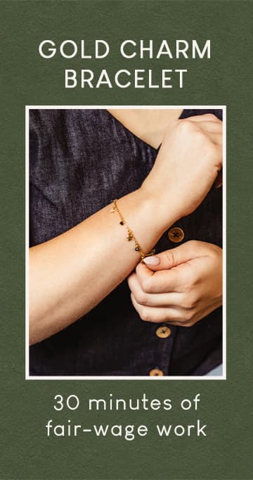 Starlight Gold Charm Bracelet