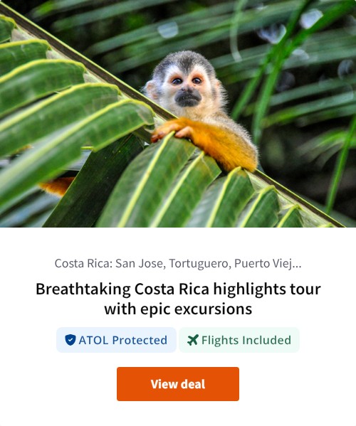 Breathtaking Costa Rica highlights tour with epic excursions