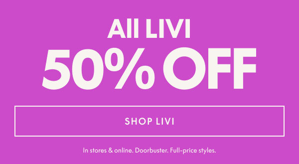 50% Off LIVI