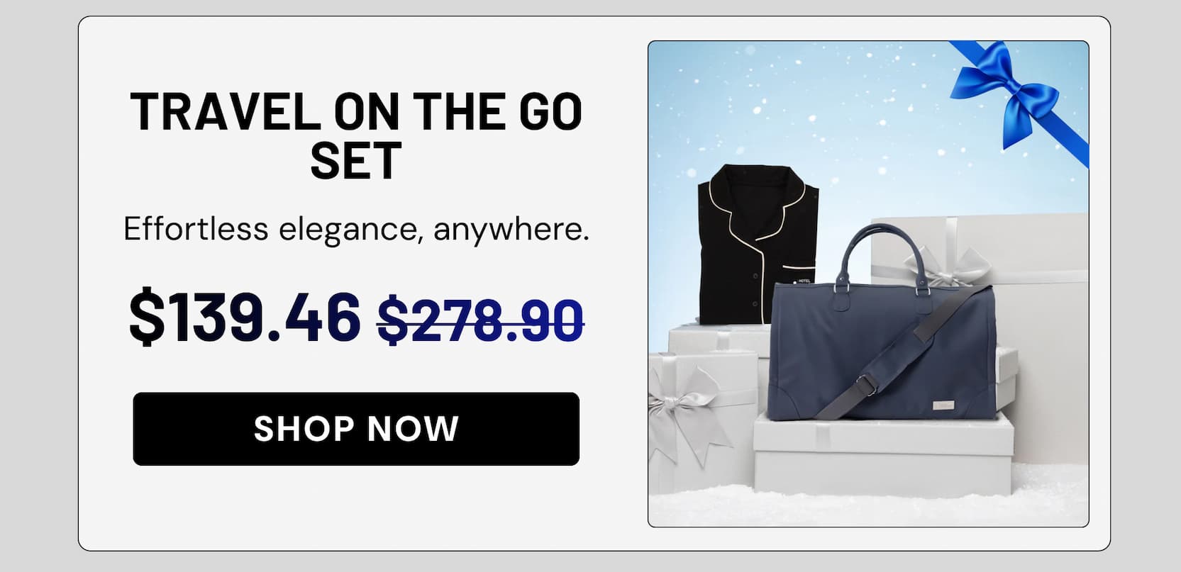 TRAVEL ON THE GO SET 