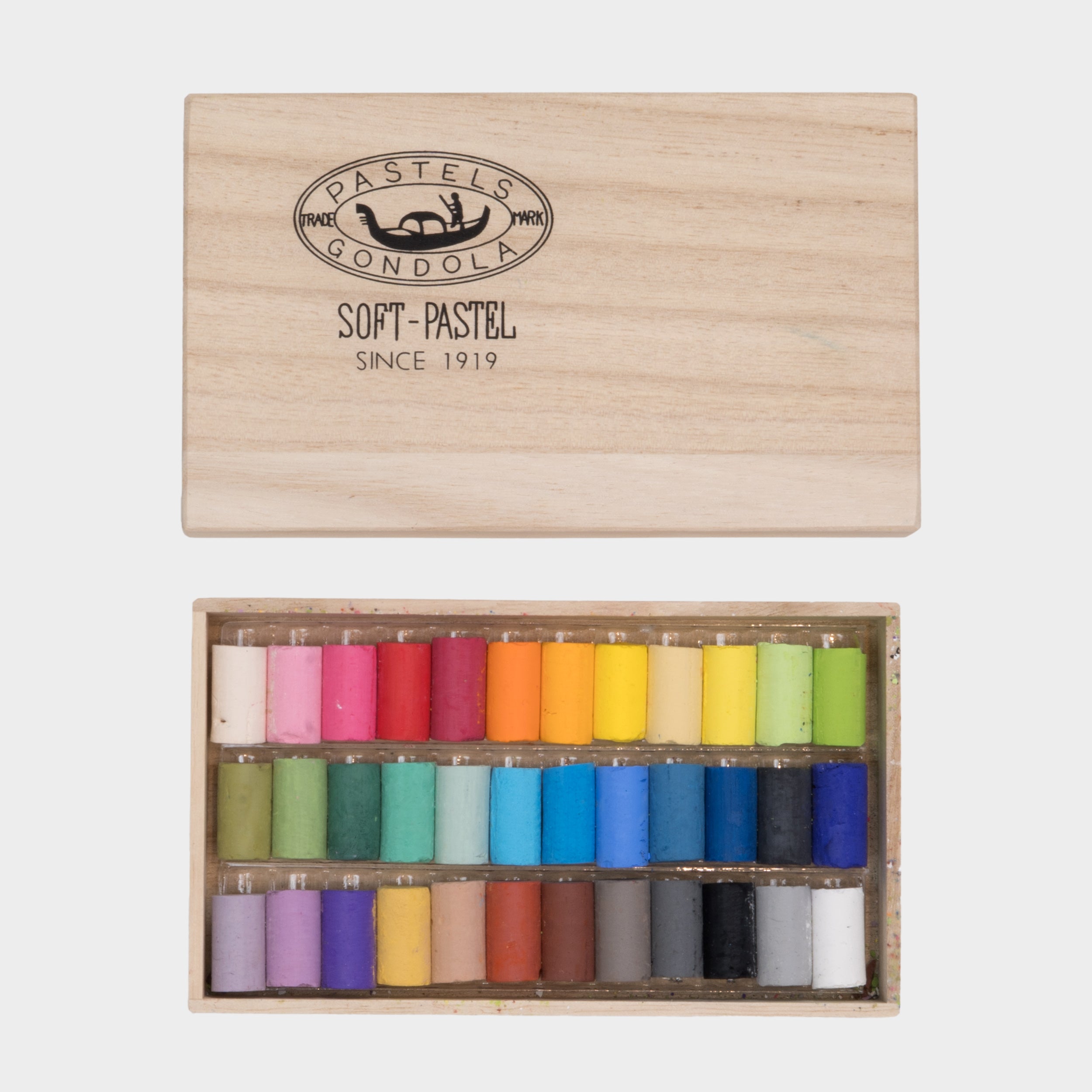 Image of Kyoto Gondola Soft Pastels 36 Piece Collection