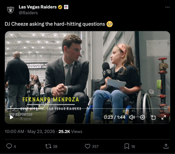 DJ Cheeze asking the hard-hitting questions