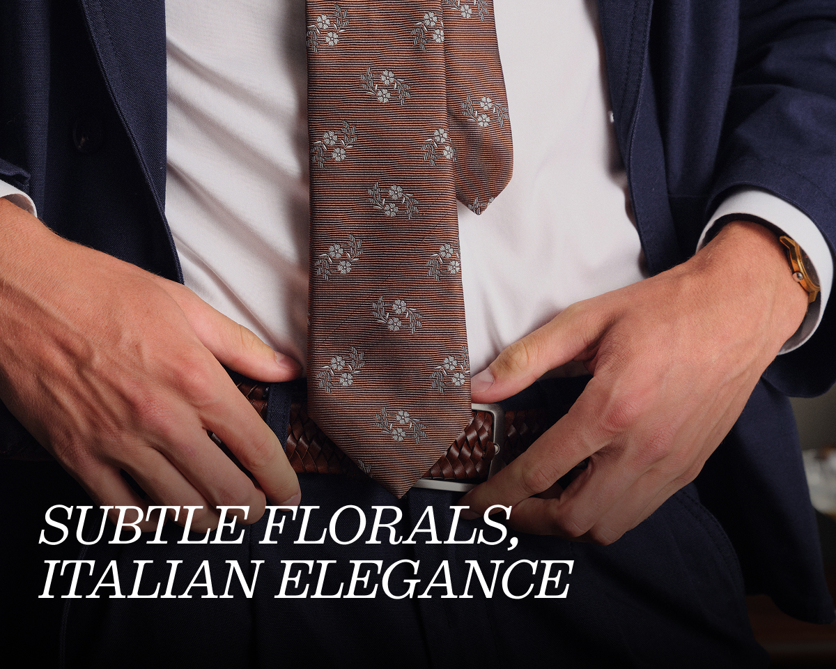 Subtle Florals, Italian Elegance