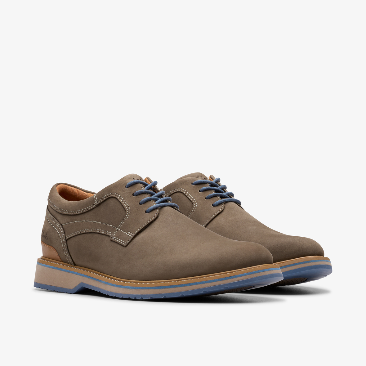 Monahan Plain Grey Nubuck