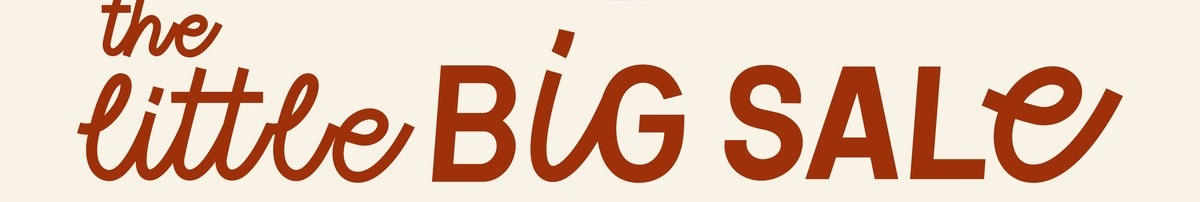 The little BIG Sale