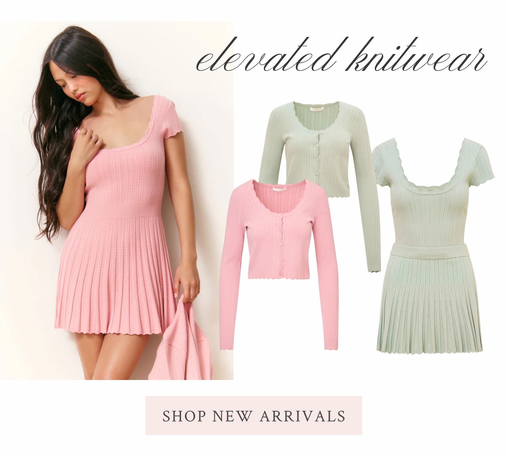 ELEVATED KNITWEAR <SHOP NEW ARRIVALS>