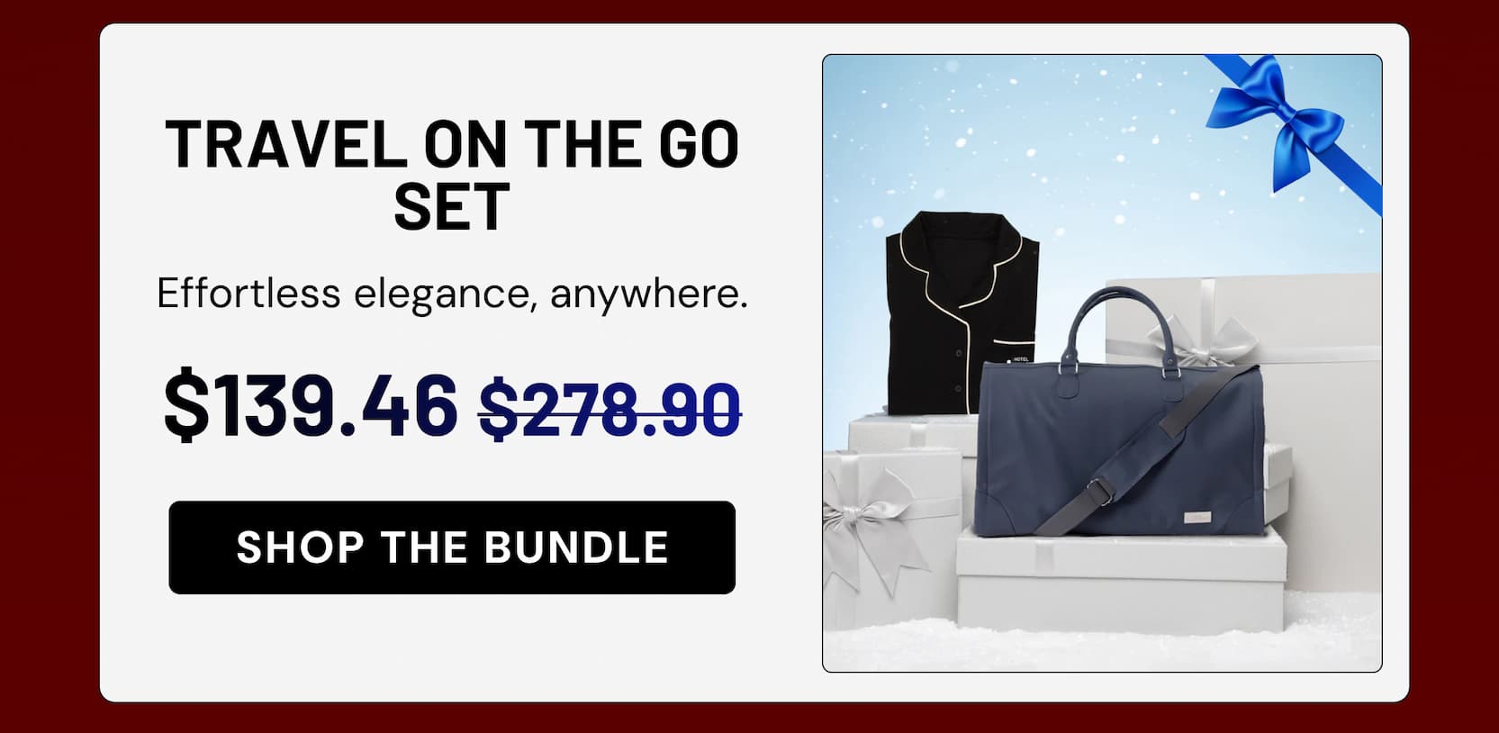 TRAVEL ON THE GO SET 