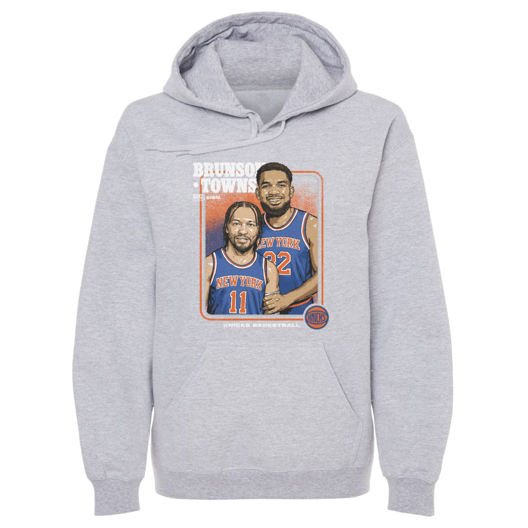Image of Jalen Brunson & Karl-Anthony Towns New York Knicks Step Brothers WHT