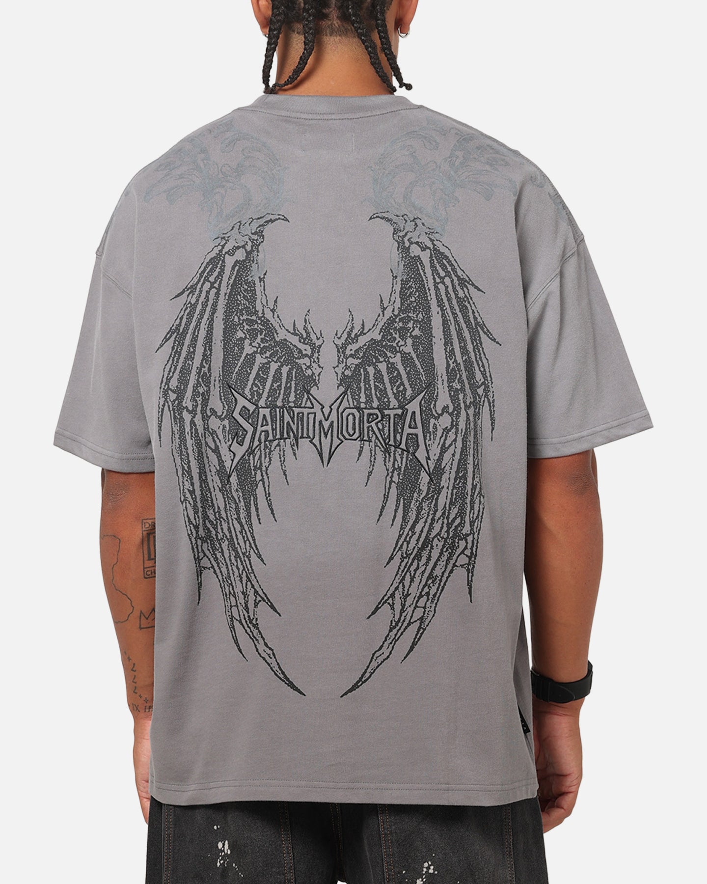 Image of Saint Morta Matriarch Boxy T-Shirt Pigment Washed