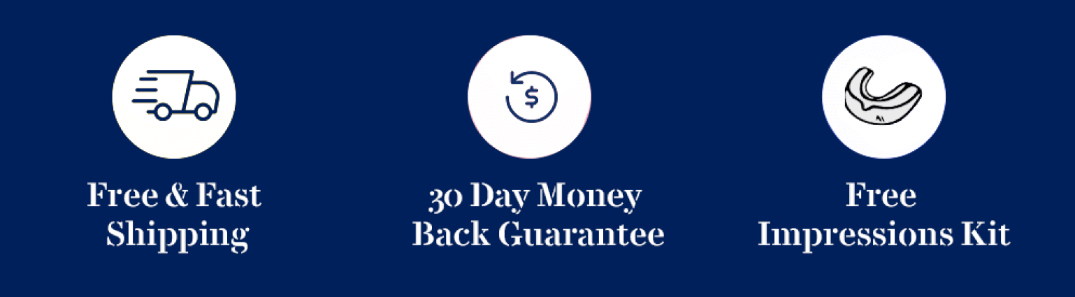 Free & Fast Shipping | 30 Day Money Back | Free Impressions Kit