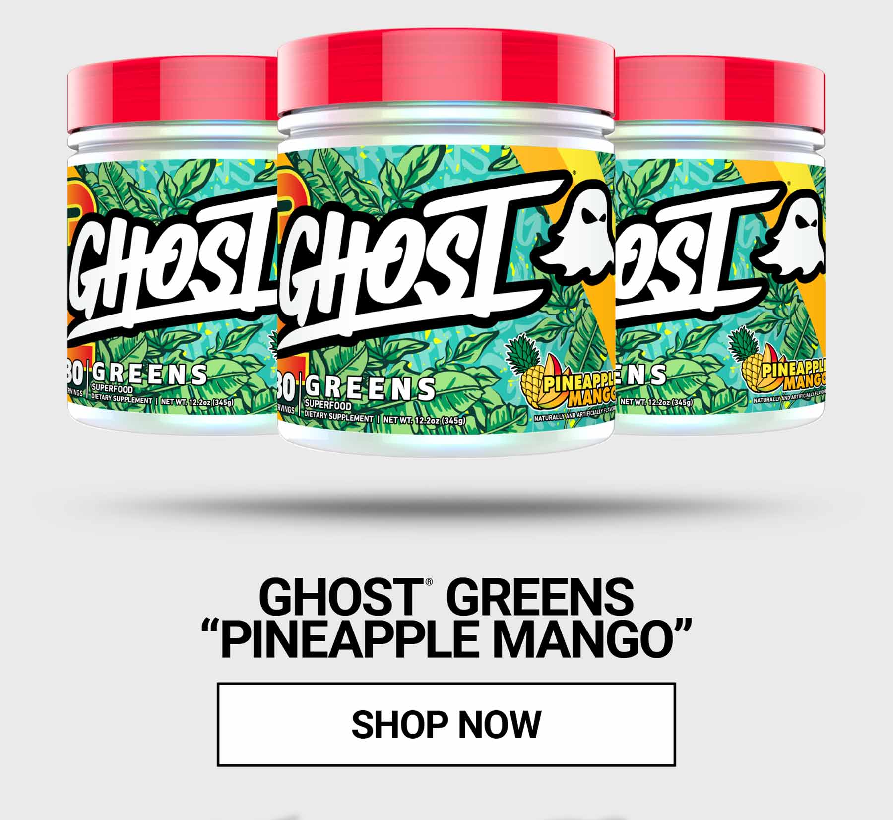 GHOST®&nbsp;GREENS "PINEAPPLE MANGO"