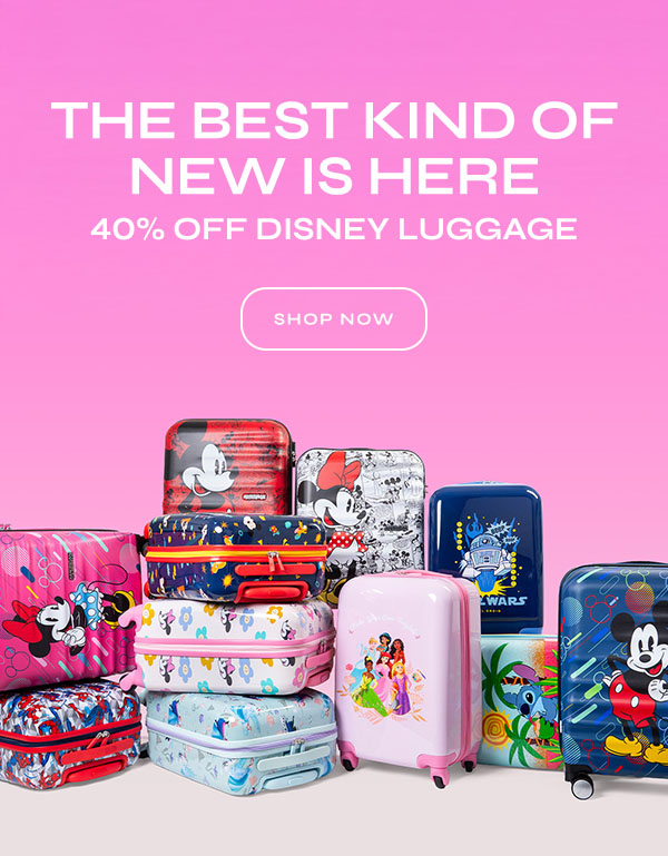 Shop 40% Off Disney Luggage