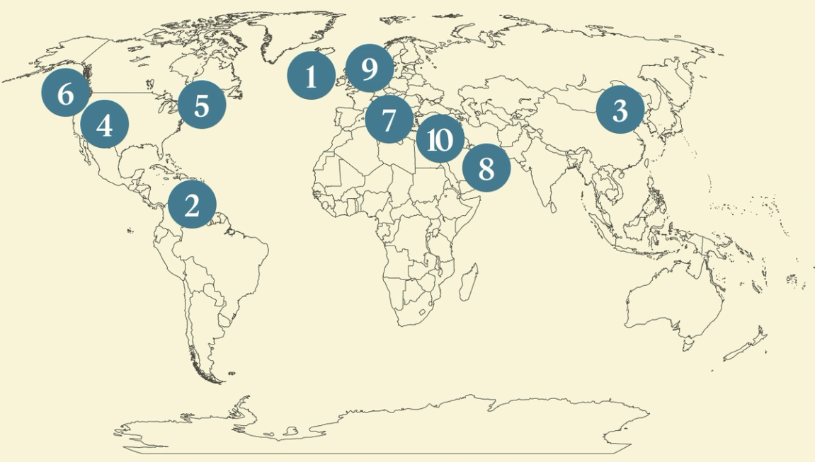 Semafor World Today map graphic