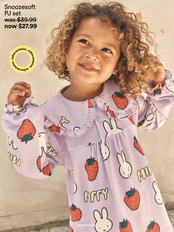 Snoozesoft PJs was $39.99 now $27.99.