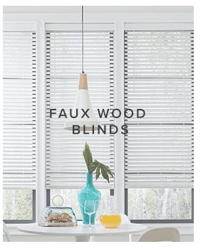 FAUX WOOD BLINDS