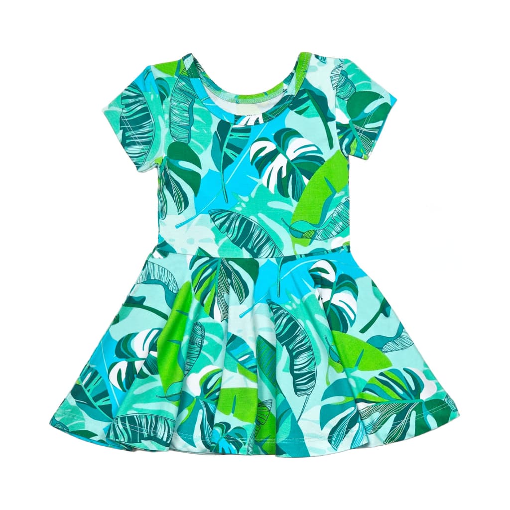 Image of Backyard Oasis Bamboo T-Shirt Dress