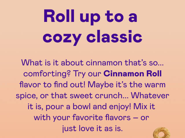 Roll up to a cozy classic